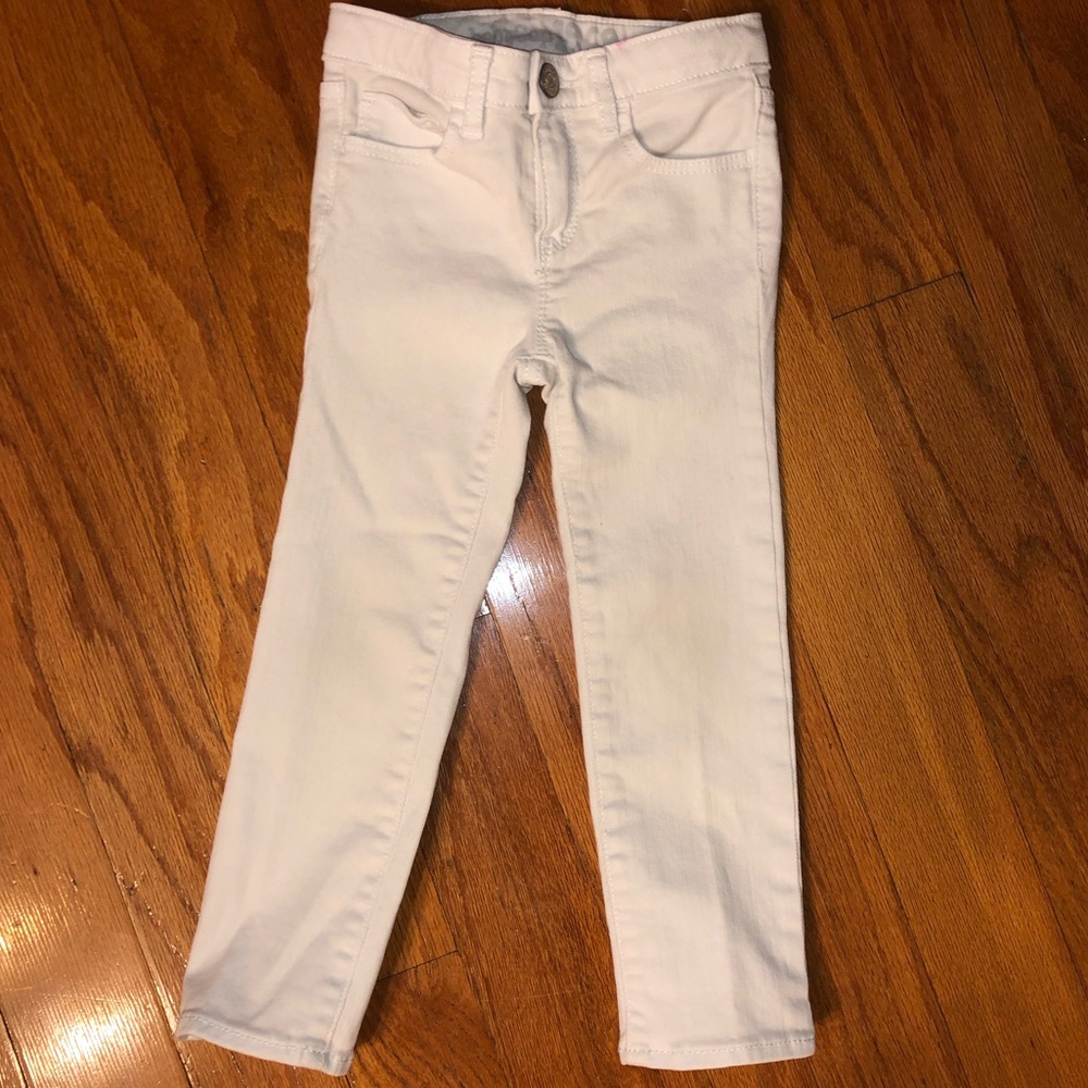 White gap skinny jeans